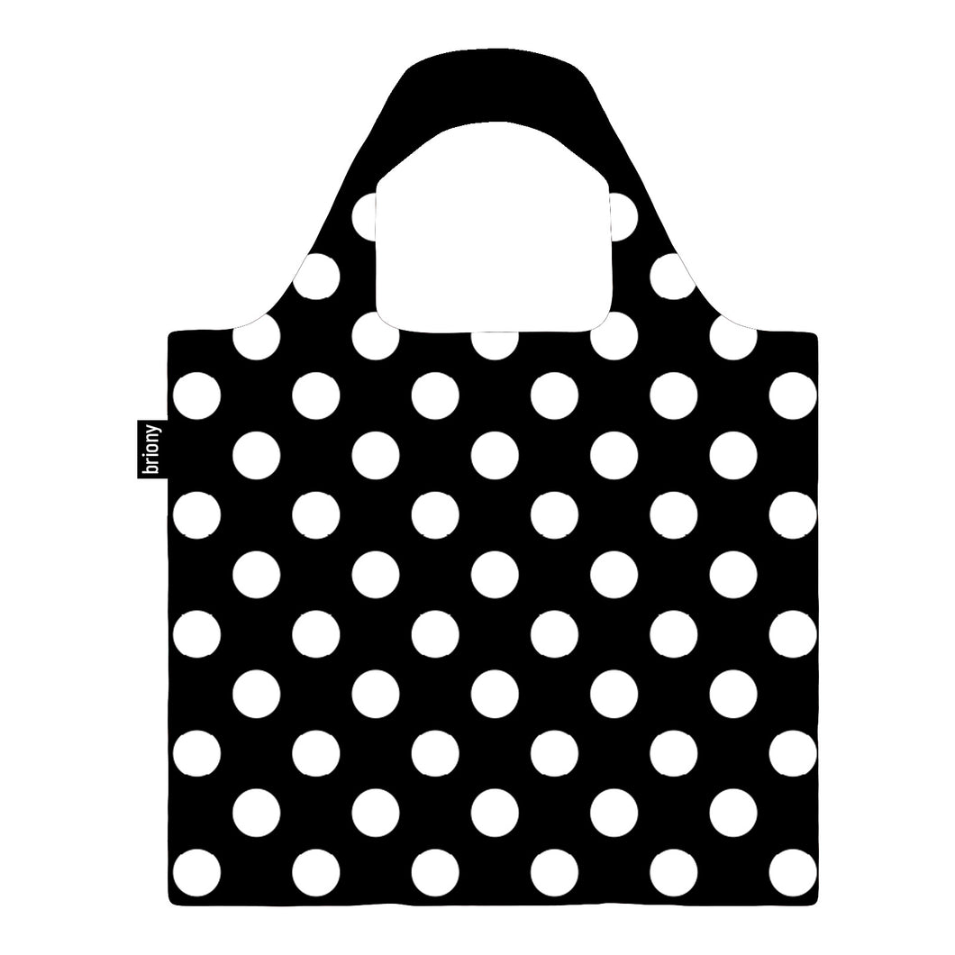 White Dots Shopping Bag